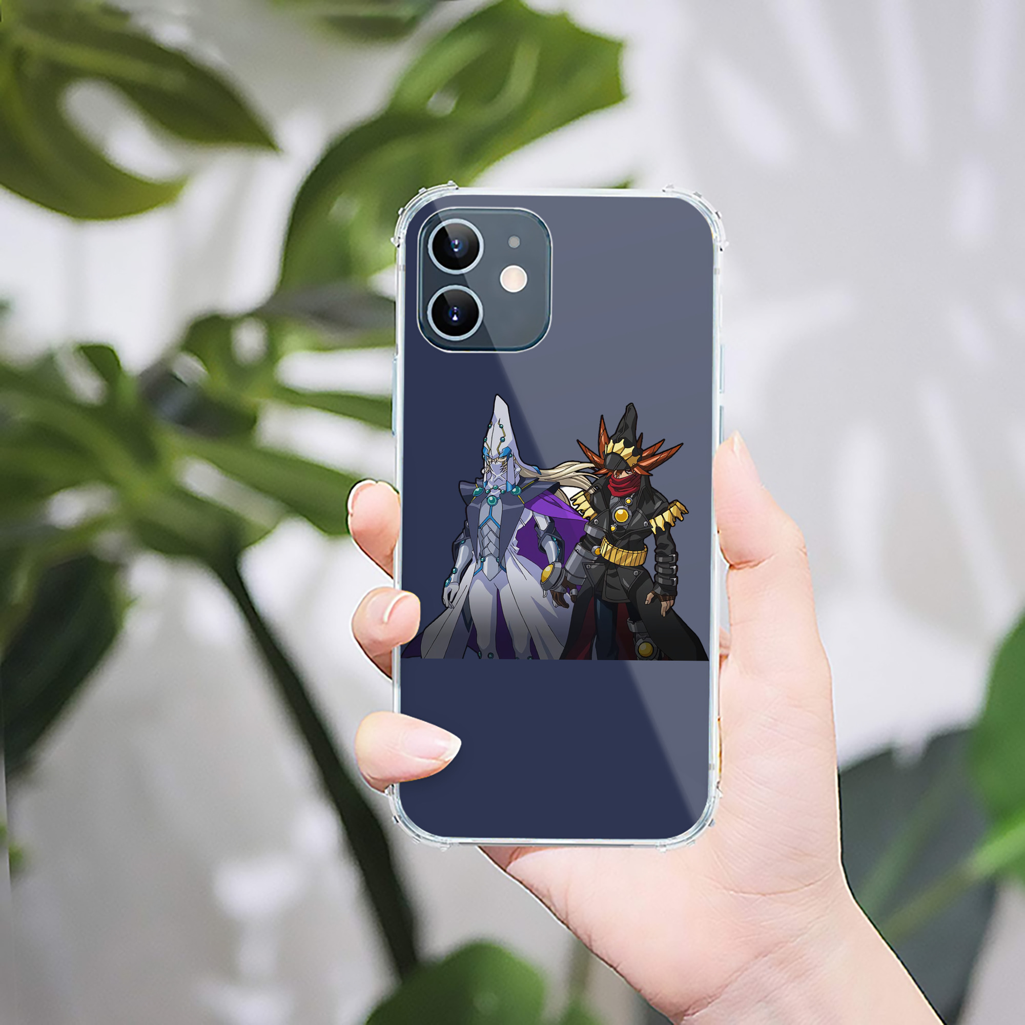 （画像用） 遊☆戯☆王 Yu-Gi-Oh! 【iPhone 12シリーズ対応】透明スマホケース（クリアソフトケース）